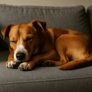 schläft österreichischer pinscher rüde