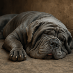 schlafender mastino napoletano